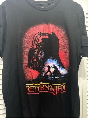 Star Wars Return of the Jedi Graphic Tee – Size Large